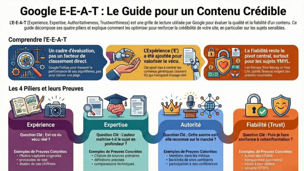 Qu'est-ce que l'E-E-A-T et à quoi sert-il concrètement en SEO